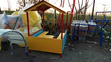 Беседка для дачи и улицы с крышей или навесом